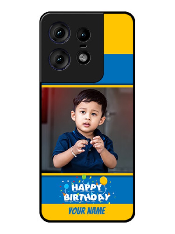 Custom Motorola Edge 50 Pro 5G Custom Metal Phone CaseBirthday Wishes Design