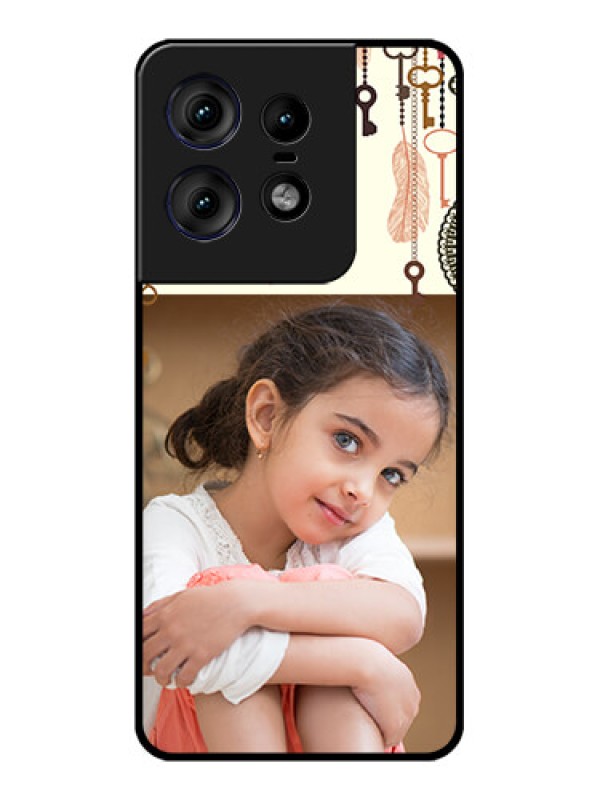 Custom Motorola Edge 50 Pro 5G Custom Metal Phone CaseBoho Style Design