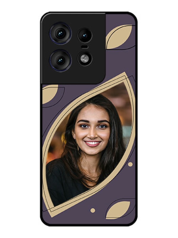 Custom Motorola Edge 50 Pro 5G Custom Metal Phone CaseFalling Leaf Design