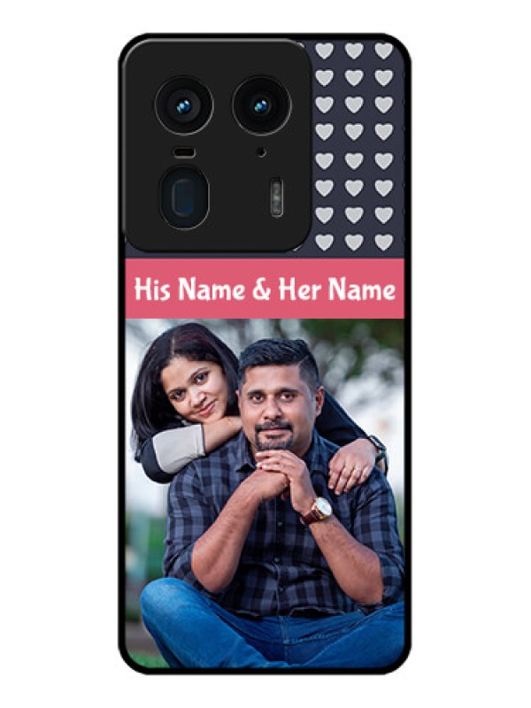 Custom Motorola Edge 50 Ultra 5G Custom Metal Phone CaseLove Symbols Design