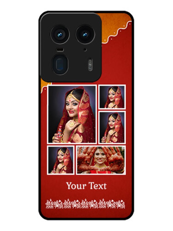 Custom Motorola Edge 50 Ultra 5G Custom Metal Phone CaseWedding Pic Upload Design