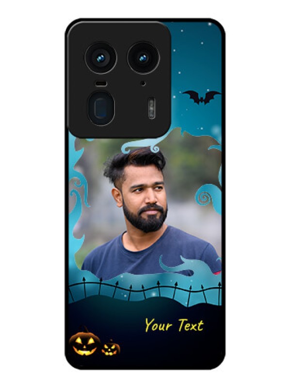 Custom Motorola Edge 50 Ultra 5G Custom Metal Phone CaseHalloween Frame Design