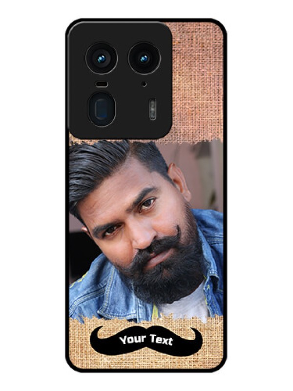 Custom Motorola Edge 50 Ultra 5G Custom Metal Phone CaseWith Texture Design