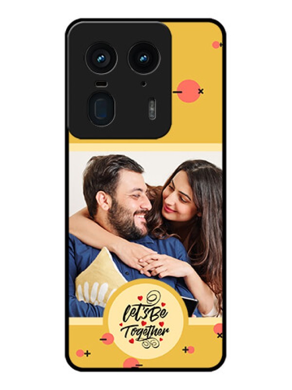 Custom Motorola Edge 50 Ultra 5G Custom Metal Phone CaseLets Be Together Design