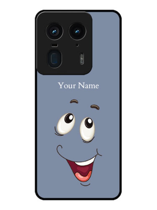 Custom Motorola Edge 50 Ultra 5G Custom Metal Phone CaseLaughing Cartoon Face Design