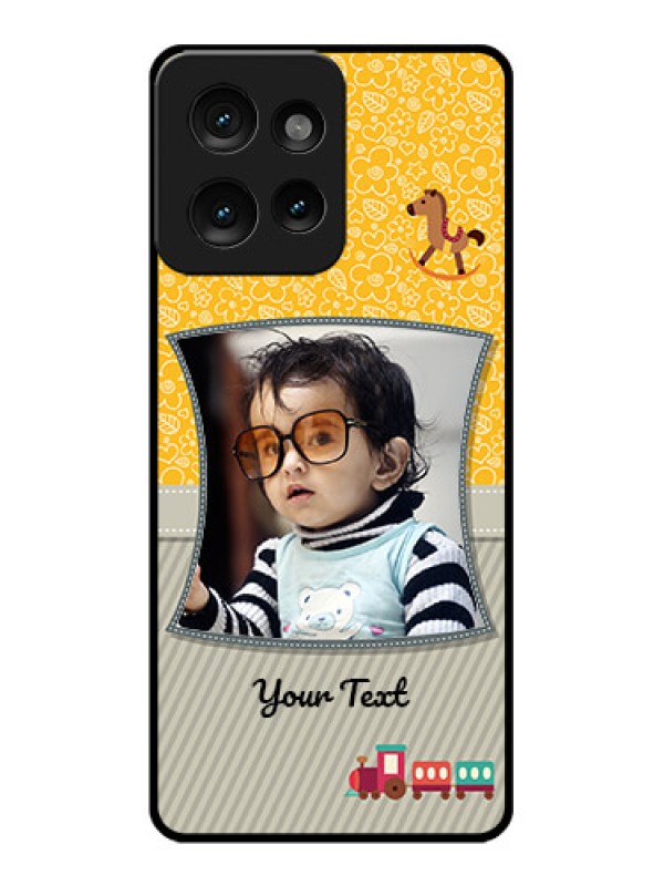 Custom Motorola Edge 50 Custom Metal Phone CaseBaby Picture Upload Design