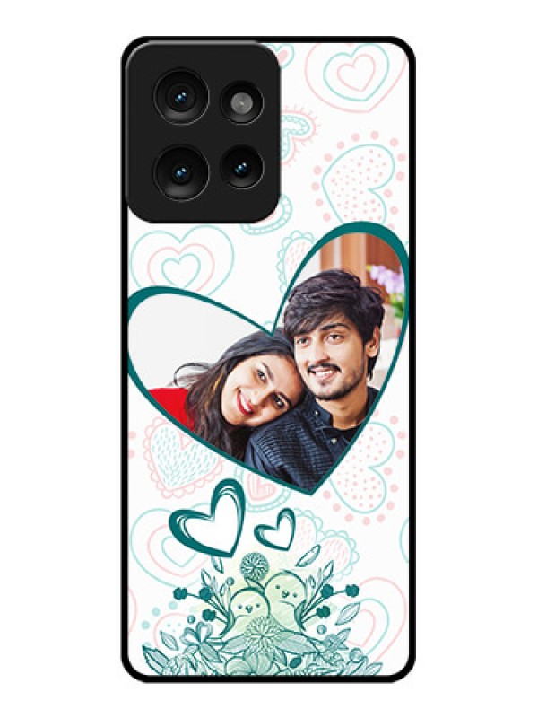 Custom Motorola Edge 50 Custom Metal Phone CasePremium Couple Design