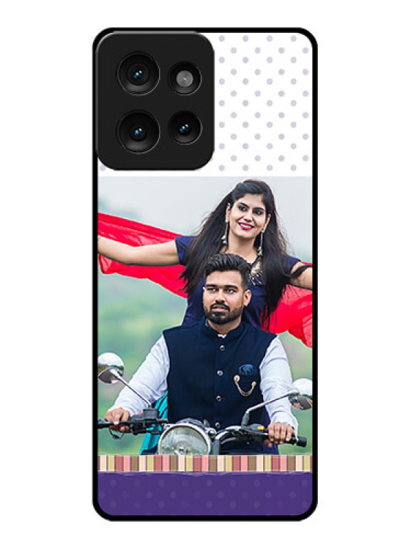 Custom Motorola Edge 50 Custom Metal Phone CaseCute Family Design