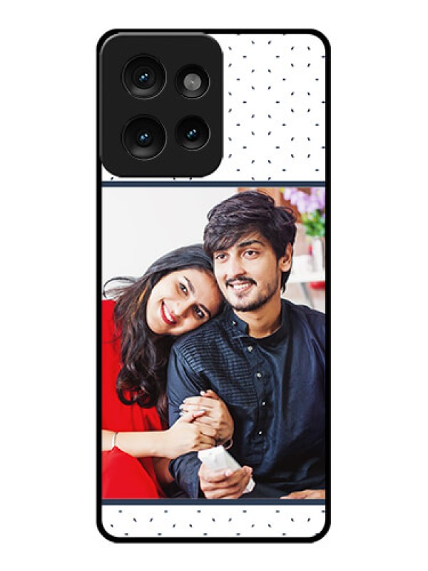 Custom Motorola Edge 50 Custom Metal Phone CasePremium Dot Design