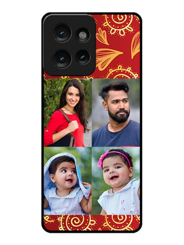 Custom Motorola Edge 50 Custom Metal Phone Case4 Image Traditional Design