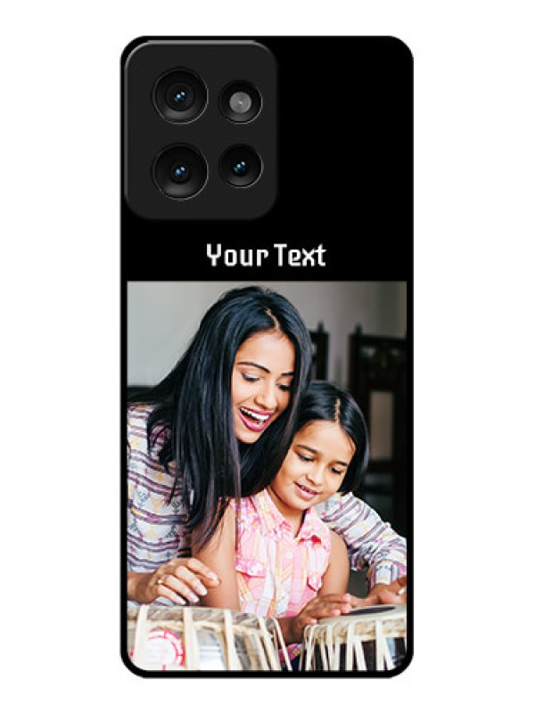 Custom Motorola Edge 50 Custom Metal Phone CasePhoto With Name Design