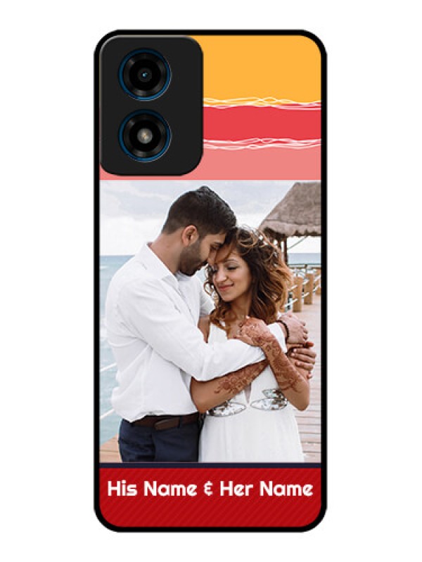 Custom Motorola G04 Custom Metal Phone Case - Colorful Case Design