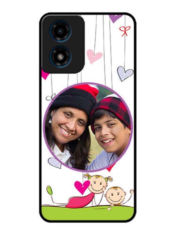 Custom Motorola G04s Custom Metal Phone CaseCute Kids Phone Case Design