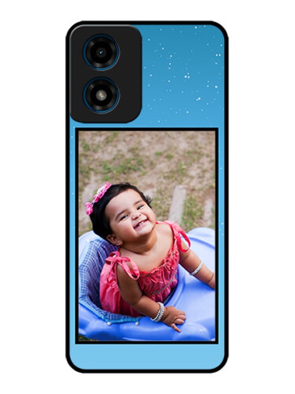 Custom Motorola G04s Custom Metal Phone CaseWave Pattern Colorful Design