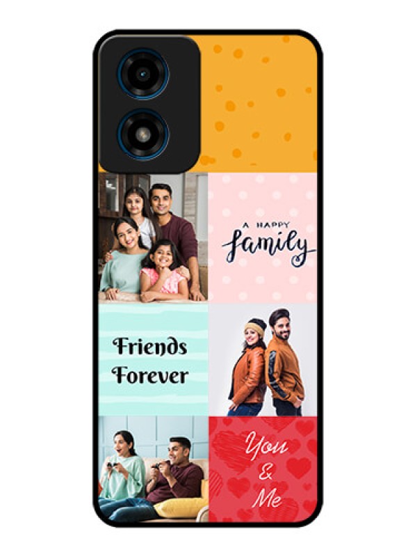 Custom Motorola G04s Custom Metal Phone CaseImages With Quotes Design