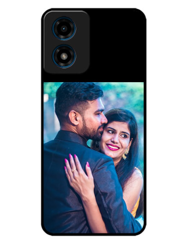 Custom Motorola G04S Custom Metal Phone Case - Upload Full Picture With Custom Color Design