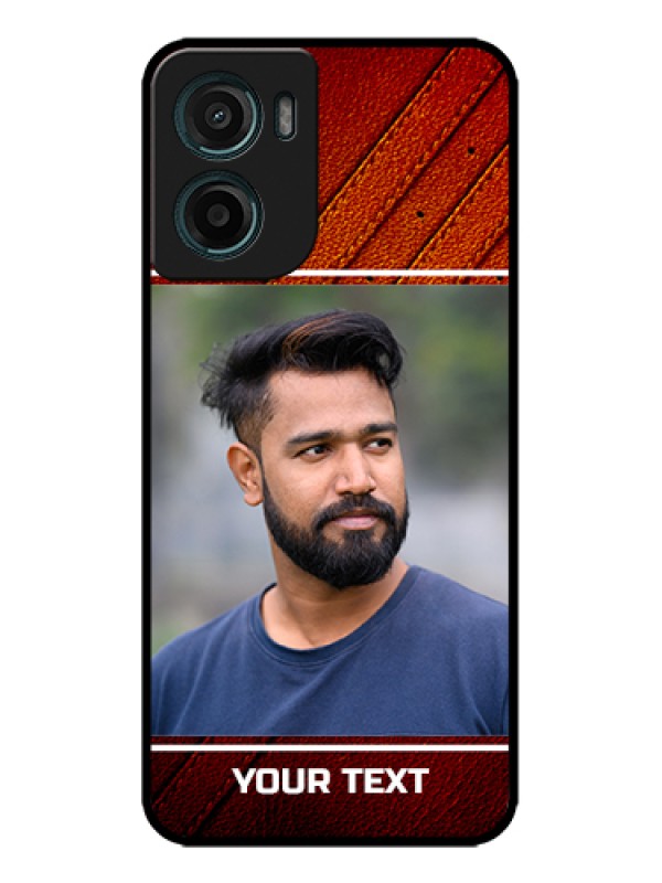 Custom Motorola G05 Custom Metal Phone Case - Leather Phone Case Design