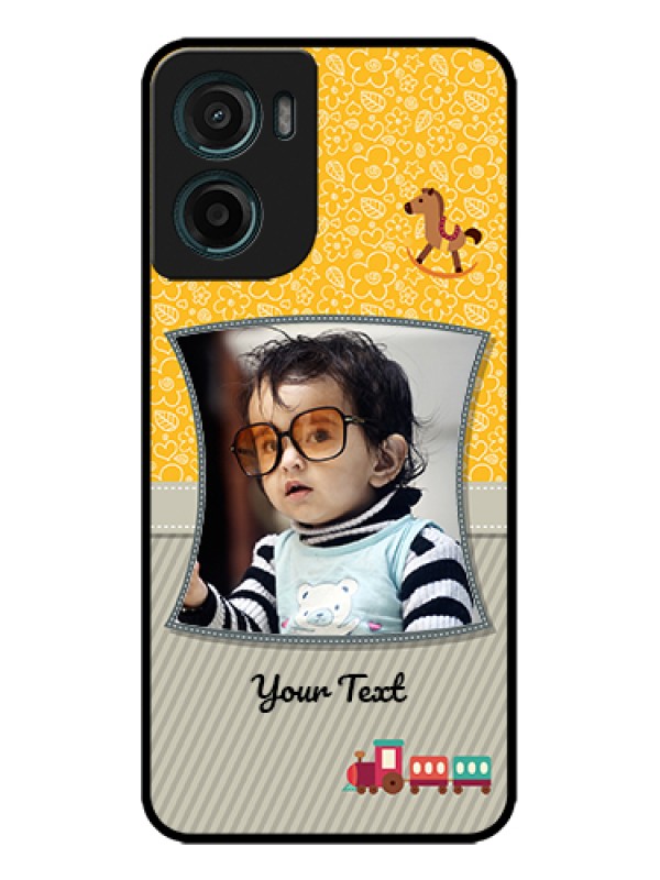 Custom Motorola G05 Custom Metal Phone Case - Baby Picture Upload Design