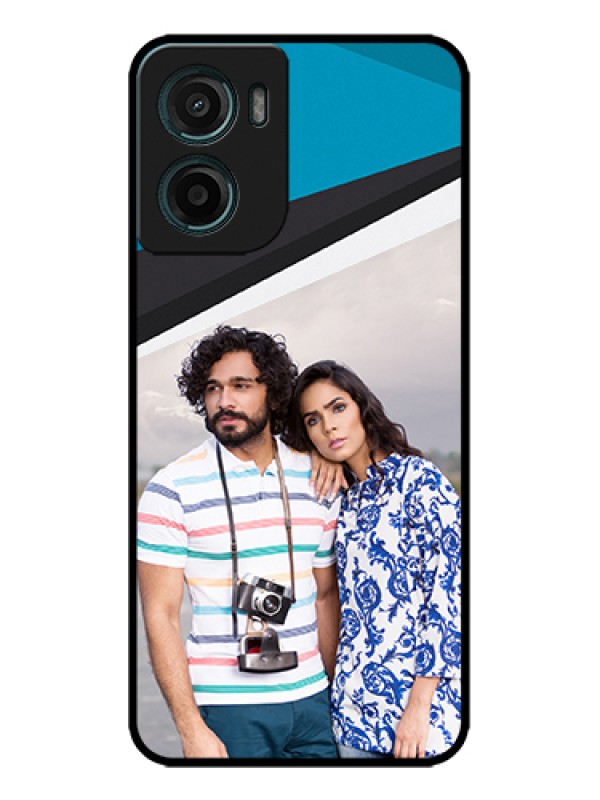 Custom Motorola G05 Custom Metal Phone Case - Simple Pattern Photo Upload Design