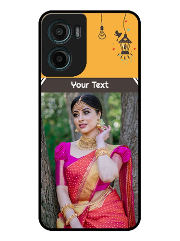 Custom Motorola G05 Custom Metal Phone Case - With Family Picture And Icons