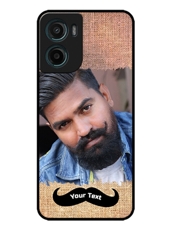 Custom Motorola G05 Custom Metal Phone Case - With Texture Design