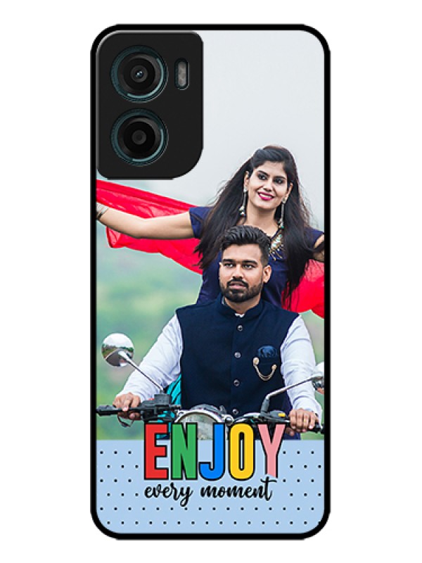 Custom Motorola G05 Custom Metal Phone Case - Enjoy Every Moment Design