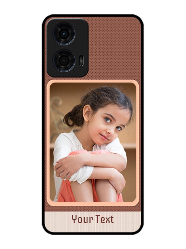 Custom Motorola G24 Power Custom Metal Phone CaseSimple Pic Upload Design