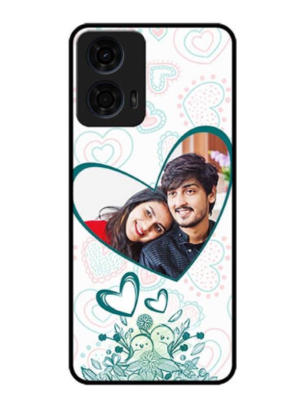 Custom Motorola G24 Power Custom Metal Phone CasePremium Couple Design