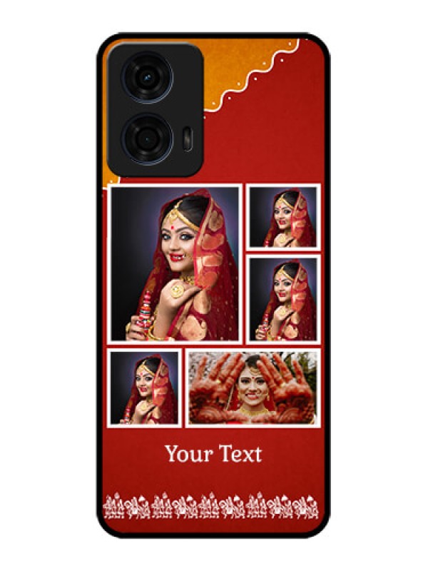 Custom Motorola G24 Power Custom Metal Phone CaseWedding Pic Upload Design