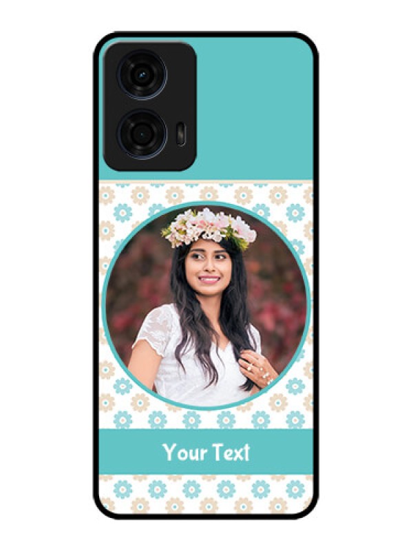 Custom Motorola G24 Power Custom Metal Phone CaseBeautiful Flowers Design