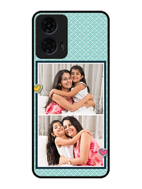 Custom Motorola G24 Power Custom Metal Phone Case2 Image Holder With Pattern Design