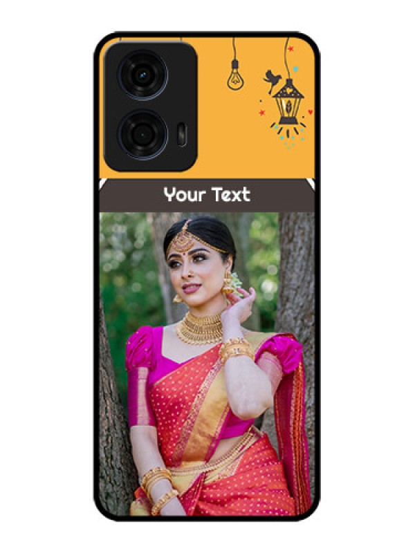 Custom Motorola G24 Power Custom Metal Phone CaseWith Family Picture And Icons