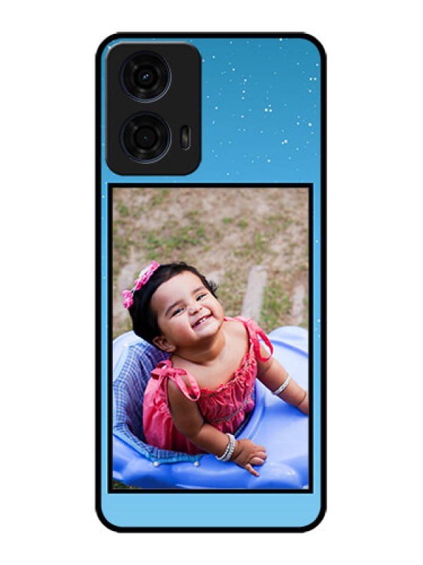 Custom Motorola G24 Power Custom Metal Phone CaseWave Pattern Colorful Design