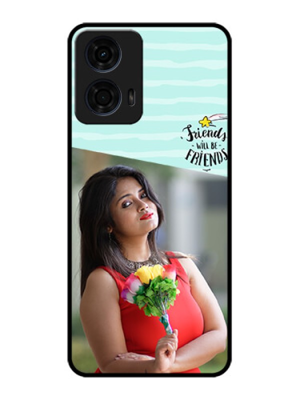 Custom Motorola G24 Power Custom Metal Phone CaseFriends Picture Icon Design