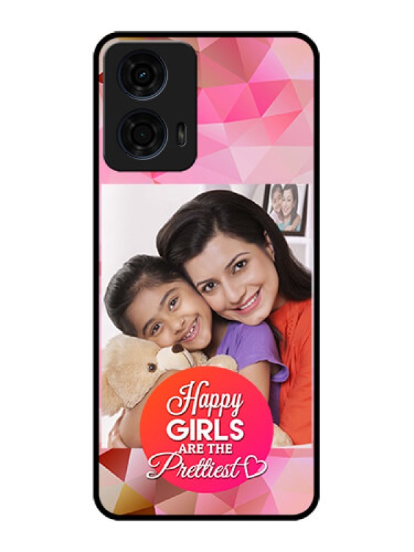 Custom Motorola G24 Power Custom Metal Phone CaseAbstract Triangle Design