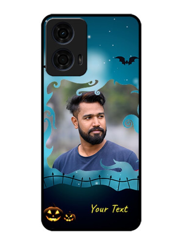 Custom Motorola G24 Power Custom Metal Phone CaseHalloween Frame Design