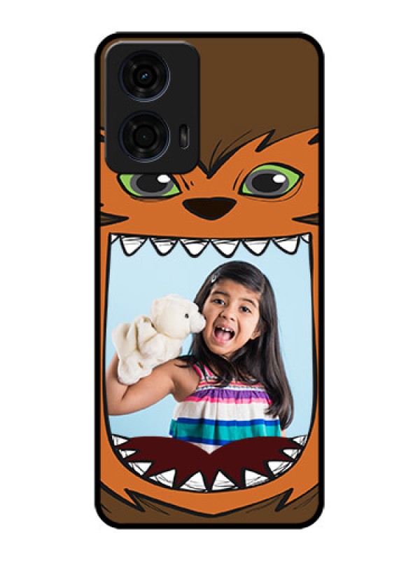 Custom Motorola G24 Power Custom Metal Phone CaseOwl Monster Back Case Design