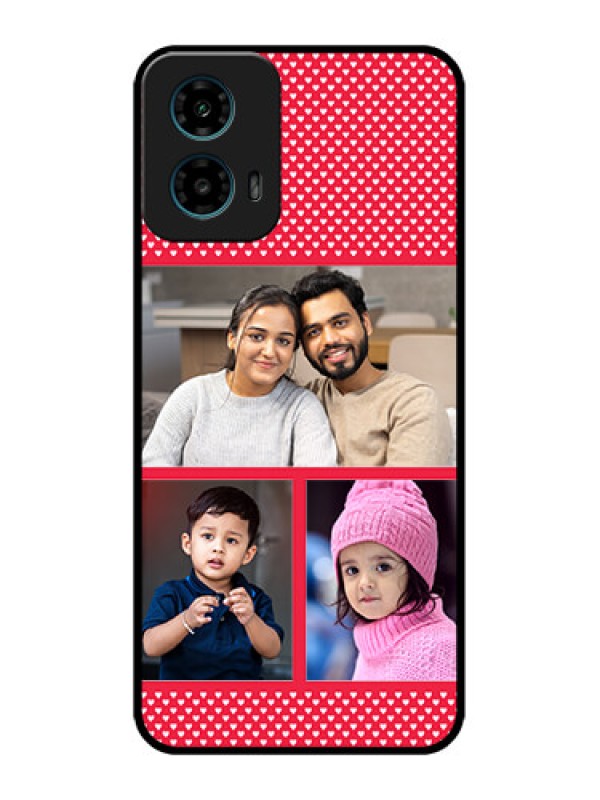 Custom Motorola G45 5G Custom Metal Phone Case - Bulk Photo Upload Design