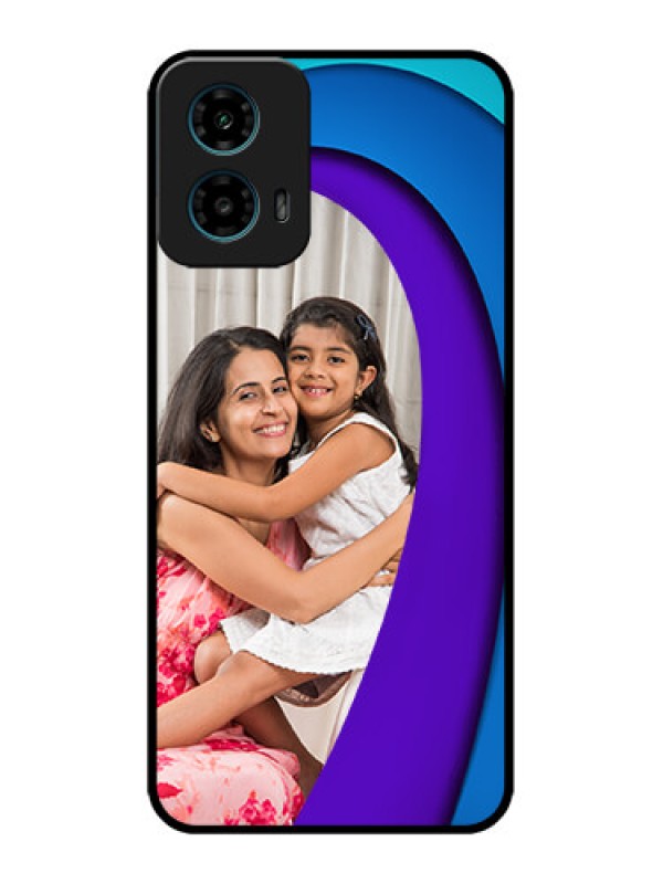 Custom Motorola G45 5G Custom Metal Phone Case - Simple Pattern Design