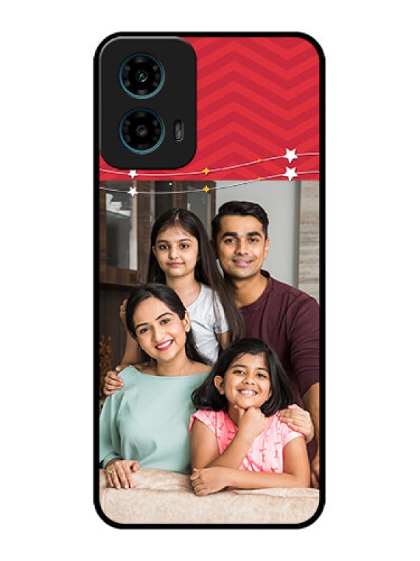 Custom Motorola G45 5G Custom Metal Phone Case - Happy Family Design