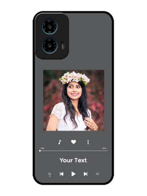 Custom Motorola G45 5G Custom Metal Phone Case - Play The Music Design