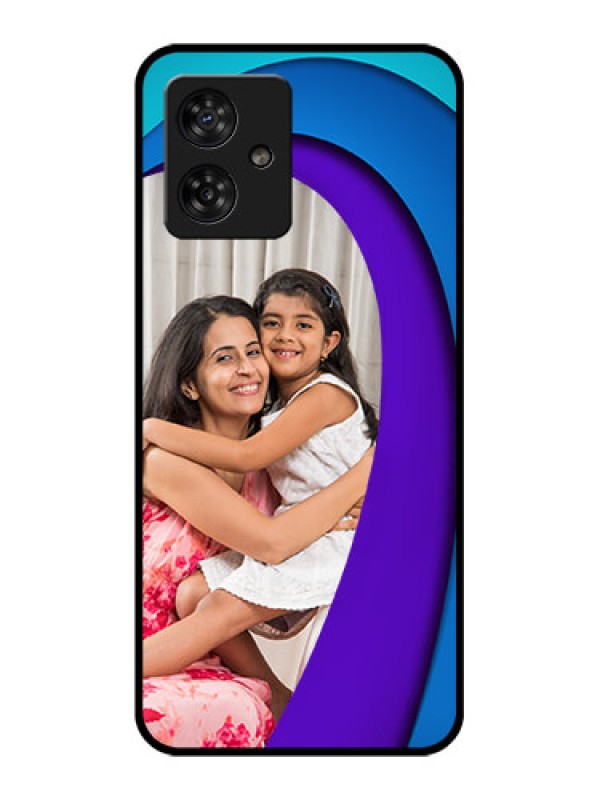 Custom Motorola G54 5G Custom Metal Phone CaseSimple Pattern Design