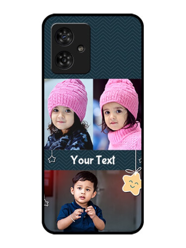 Custom Motorola G54 5G Custom Metal Phone CaseHanging Stars Design