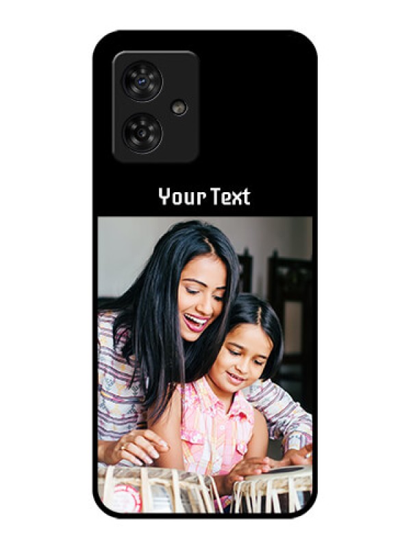 Custom Motorola G54 5G Custom Metal Phone CasePhoto With Name Design