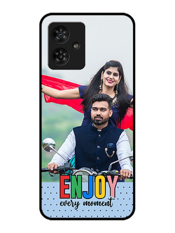 Custom Motorola G54 5G Custom Metal Phone CaseEnjoy Every Moment Design