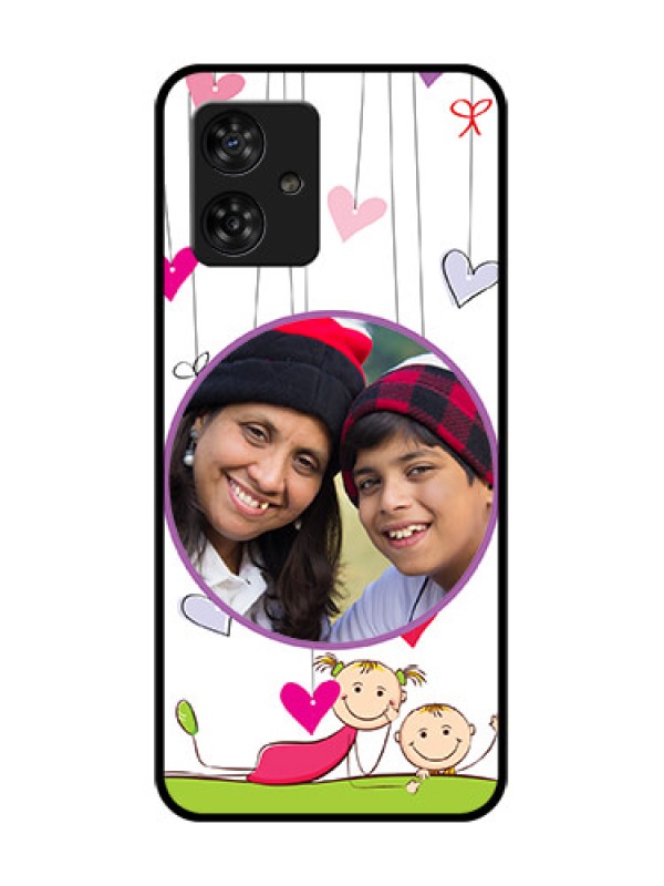 Custom Motorola Moto G64 5G Custom Metal Phone CaseCute Kids Phone Case Design