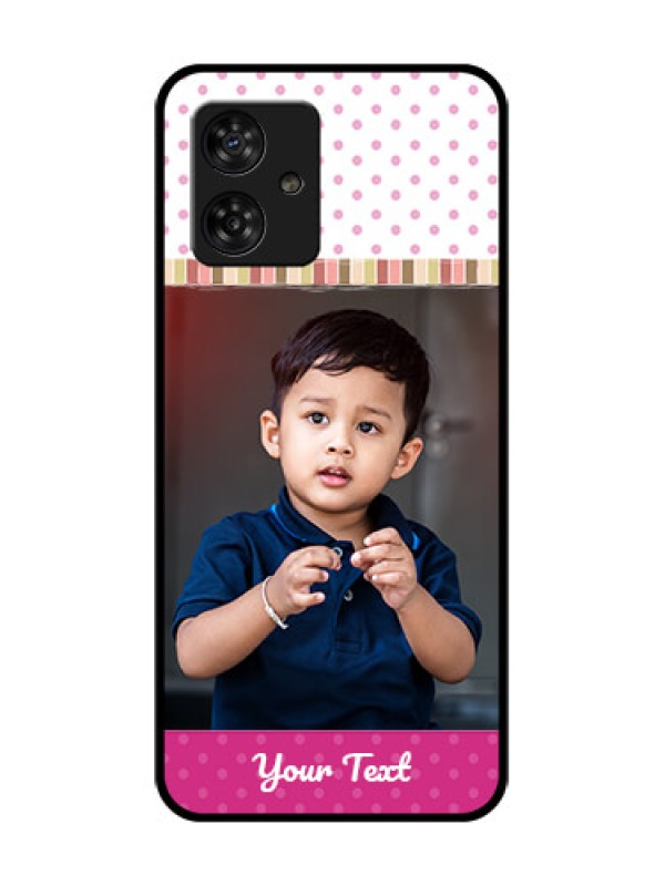 Custom Motorola Moto G64 5G Custom Metal Phone CaseCute Girls Cover Design