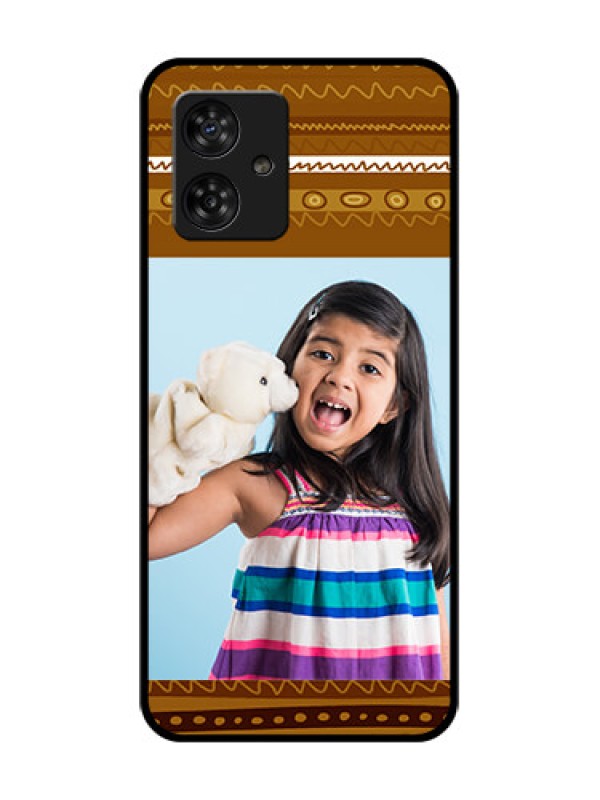 Custom Motorola Moto G64 5G Custom Metal Phone CaseFriends Picture Upload Design