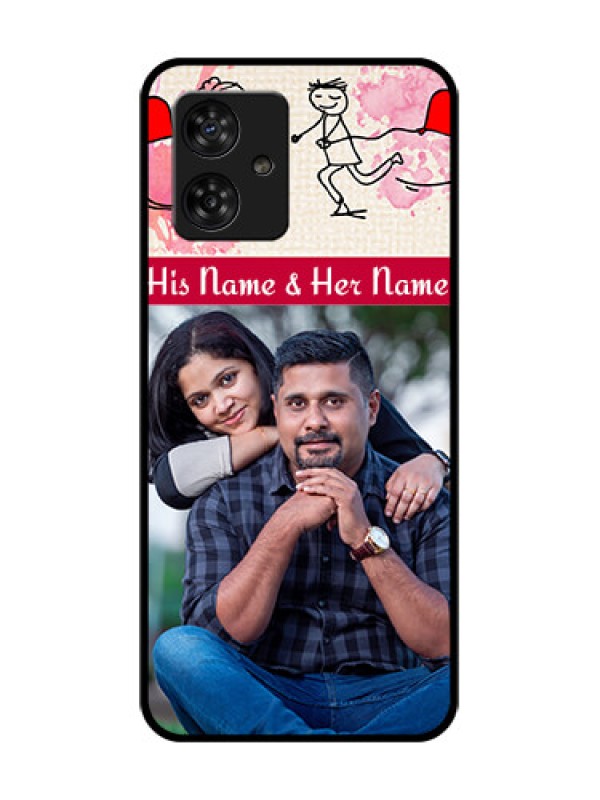 Custom Motorola Moto G64 5G Custom Metal Phone CaseYou And Me Case Design