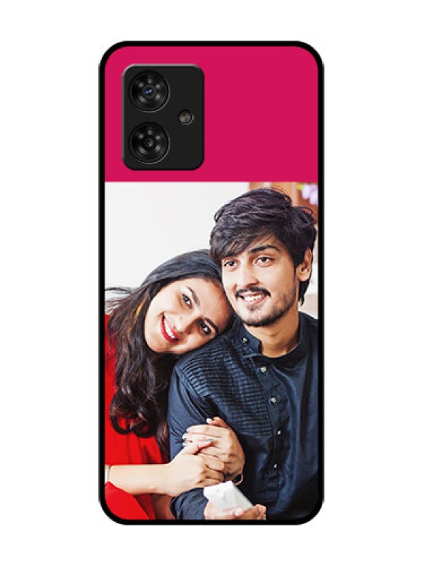 Custom Motorola Moto G64 5G Custom Metal Phone CaseAnniversary Cover Design